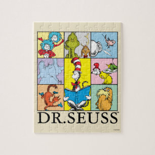 Dr. Seuss Seriegrafik Pussel