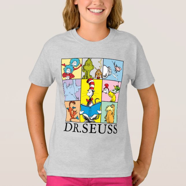 Dr. Seuss | Seriegrafik T Shirt (Framsida)