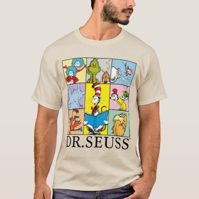 Dr. Seuss | Seriegrafik T Shirt (Framsida)