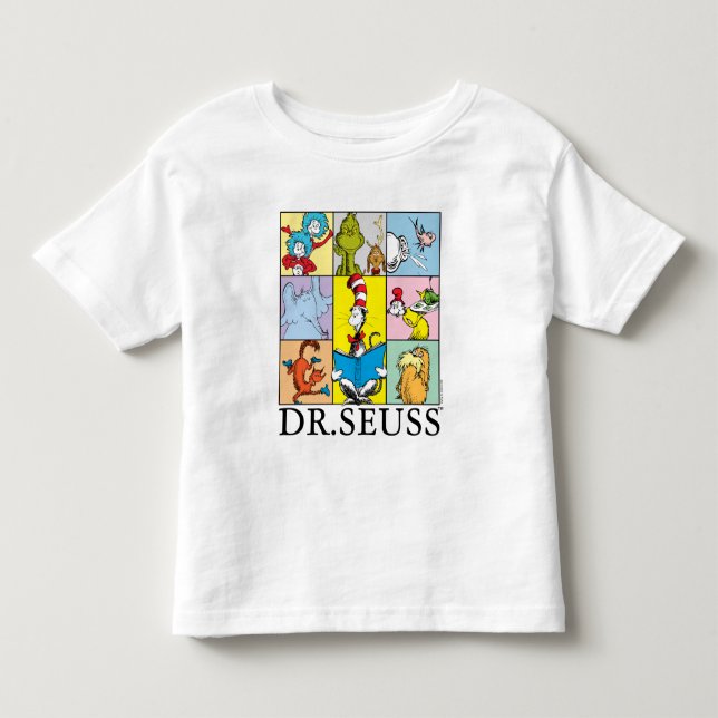 Dr. Seuss | Seriegrafik T Shirt (Framsida)