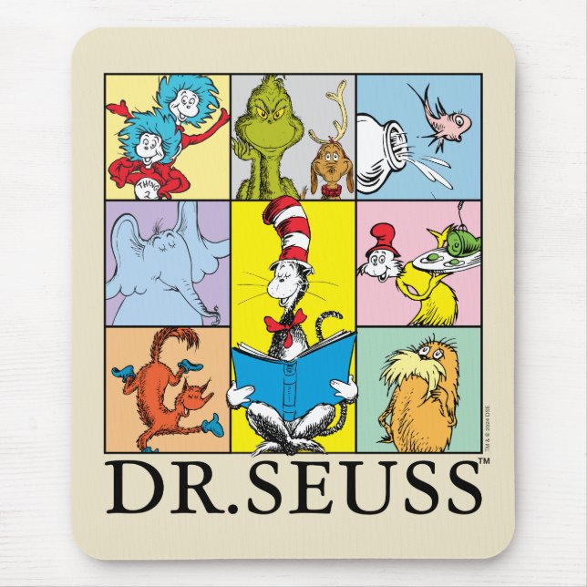 Dr. Seuss | Seriegrafisk Musmatta (Framsidan)