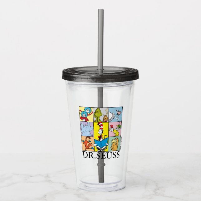 Dr. Seuss | Seriegrafisk Take Away Mugg (Framsida)