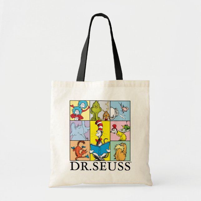 Dr. Seuss | Seriegrafisk Tygkasse (Framsidan)