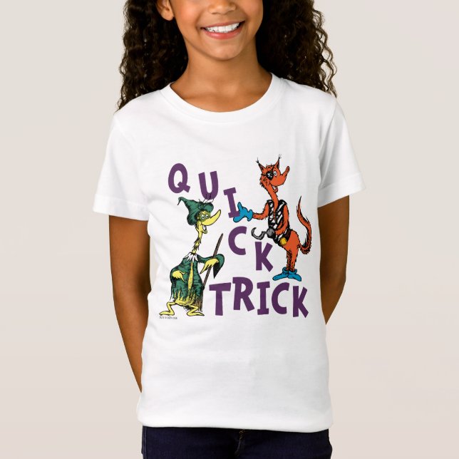 Dr. Seuss | Snabba Trick Halloween Grafik T Shirt (Framsida)