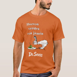 Dr. Seuss spanska Gröna ägg och skinka T Shirt