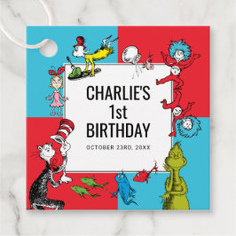 Dr Seuss - tecken | BARNS FÖDELSEDAG Gåvor Etiketter