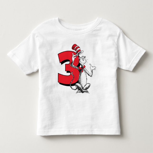 Dr Seuss - tecken | BARNS FÖDELSEDAG T Shirt (Framsida)