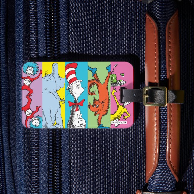 Dr Seuss | Teckensegment Bagagebricka (Framsida Insitu 4)