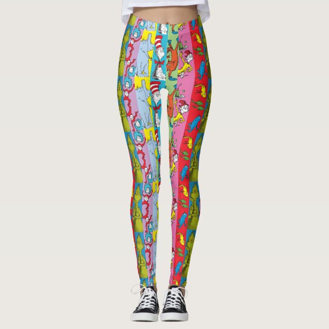 Dr Seuss | Teckensegment Leggings (Framsida)