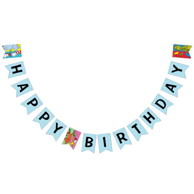 Dr Seuss | Teckensegment Vimplar (Alla)