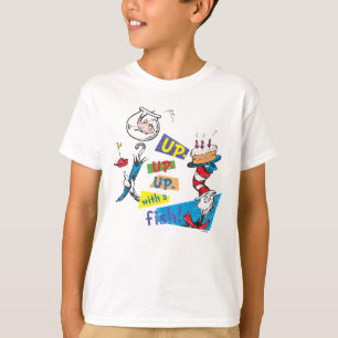 Dr Seuss Upp med en fisk Tee