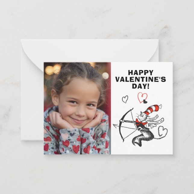 Dr. Seuss Valentine's Day | Be My Valentine Anteckningskort (Framsida)