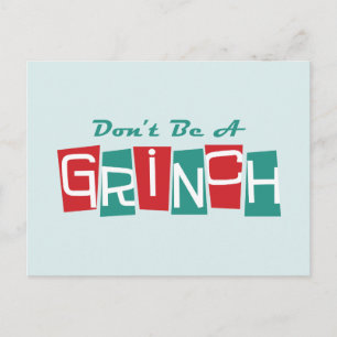 Dr Seuss Var inte en Grinch Vykort