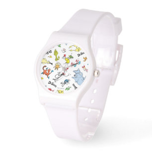 Dr. Seuss världens mönster Armbandsur