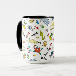 Dr. Seuss världens mönster Mugg