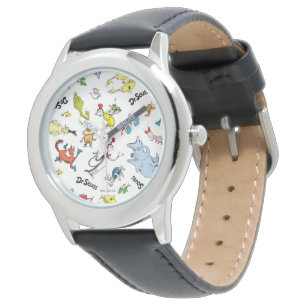 Dr. Seuss världsmönster Armbandsur