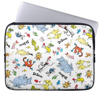 Dr. Seuss världsmönster Laptop Fodral