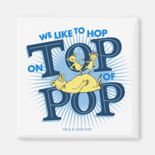 Dr. Seuss Vi Gillar Att Hoppa På Toppen Av Pop Magnet