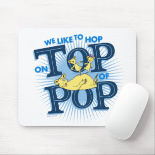 Dr. Seuss Vi gillar att hoppa på toppen av Pop Musmatta