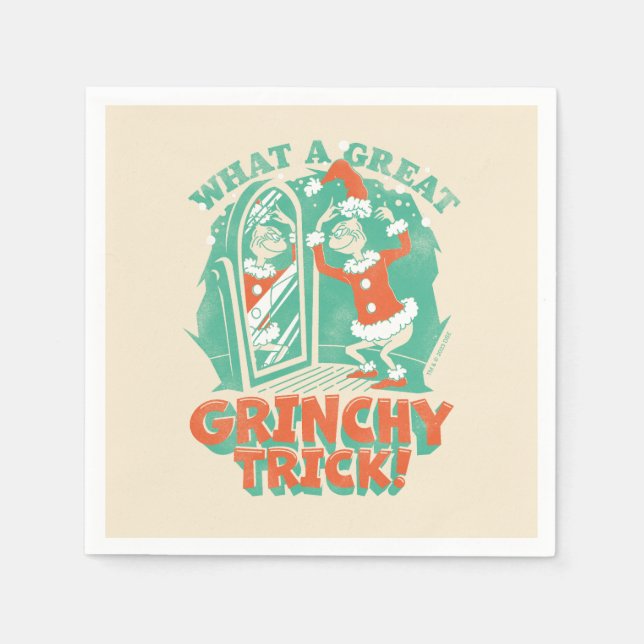 Dr Seuss | Vilken Underbar grekiskt trick! Pappersservett (Framsidan)