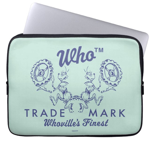 Dr Seuss | WHO:s finaste Logotyp Laptop Fodral (Framsidan)