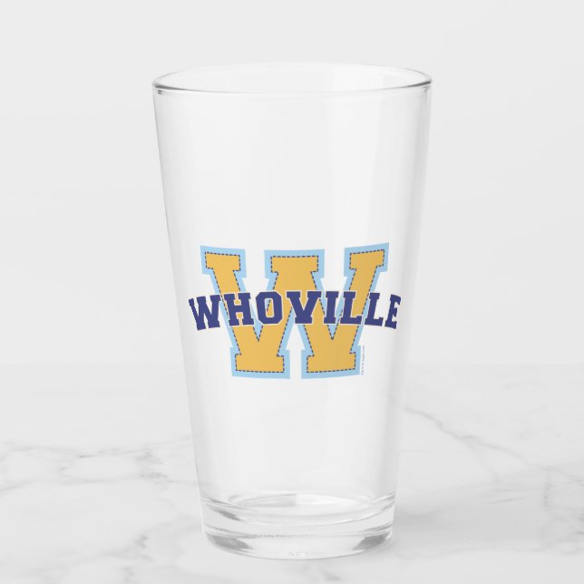 Dr. Seuss | Who-ville Atletisk Logotyp Glaskopp (Framsida)