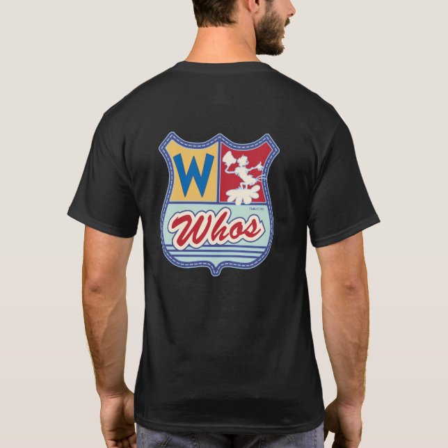 Dr Seuss | WHO-ville - Whos-Vapenskölden T Shirt (Baksida)