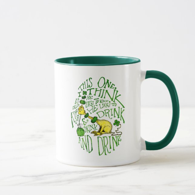 Dr. Seuss | Yink - St. Patricks dag Mugg (Höger)