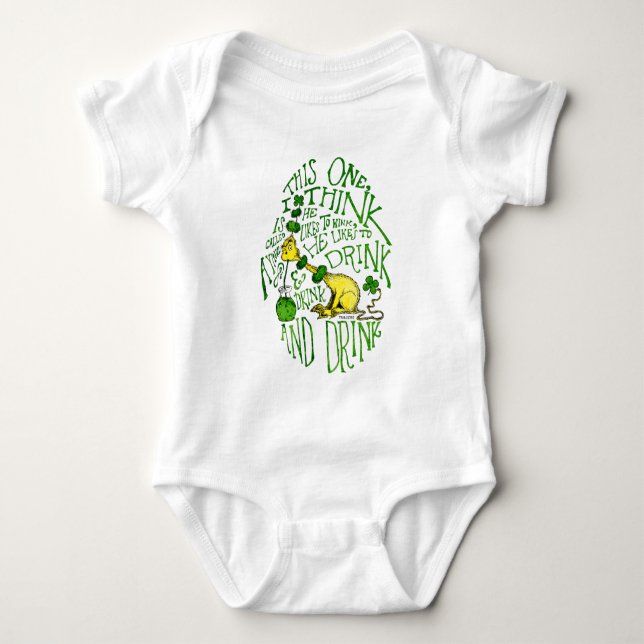 Dr. Seuss | Yink - St. Patricks dag T Shirt (Framsida)