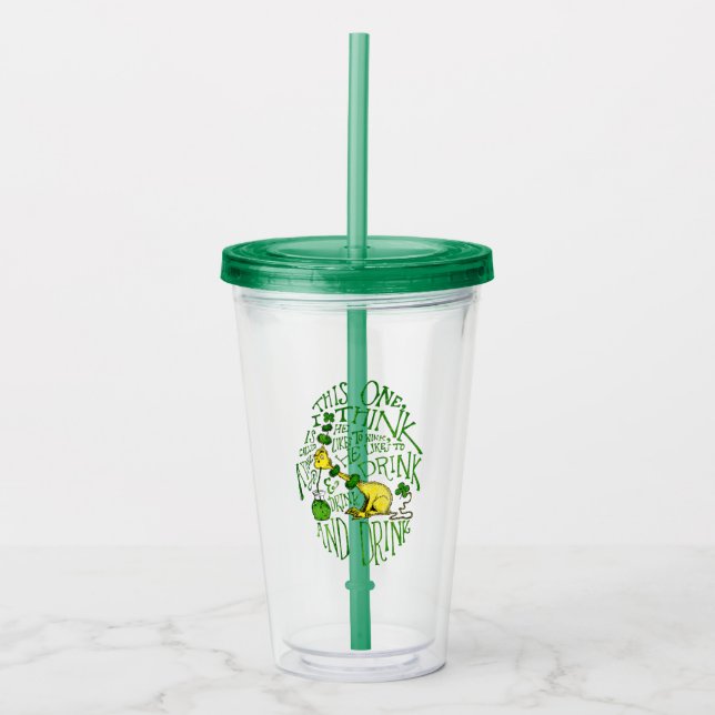 Dr Seuss | Yink - St. Patrick's Day Take Away Mugg (Framsida)