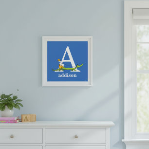 Dr. Seuss's ABC: Bokstaven A - Vit   Lägg till dit Poster