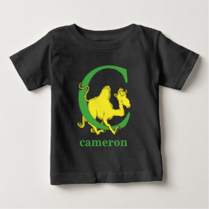 Dr. Seuss's ABC: Bokstaven C - Grön Lägg till di T-shirt
