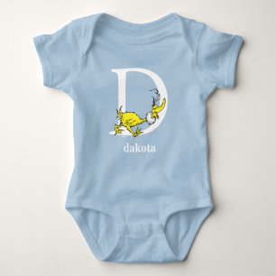 Dr. Seuss's ABC: Bokstaven D - Vit Lägg till dit Tee Shirt