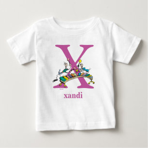 Dr. Seuss's ABC: Bokstaven X - Lila Lägg till di Tee Shirt
