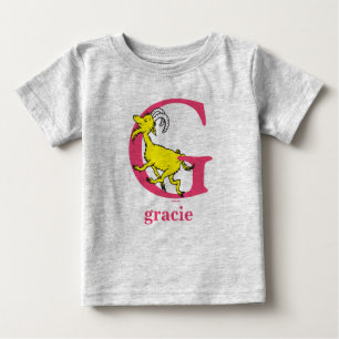 Dr. Seuss's ABC: Letter G - Pink Add Your Name Tröja