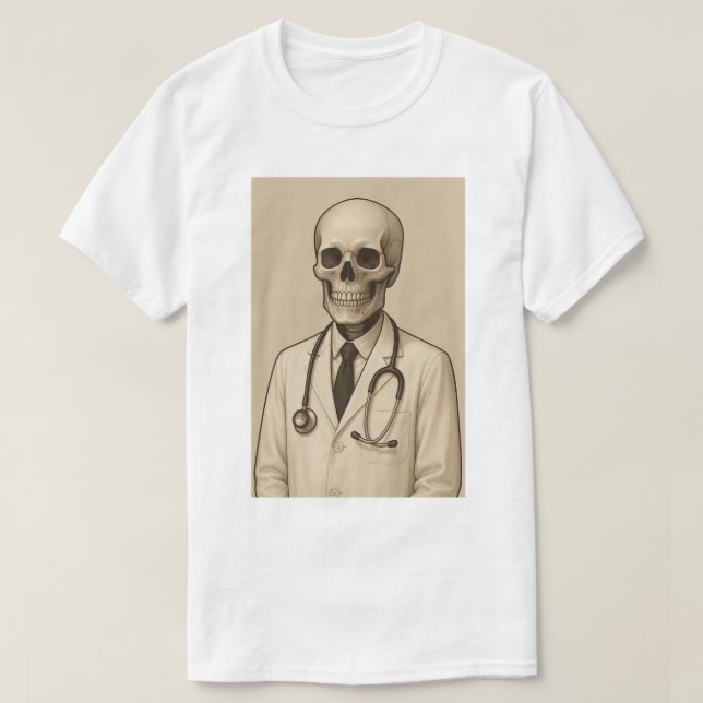 Dr Skull T Shirt (Design framsida)