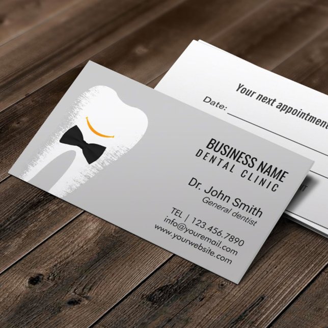 Dr Smile Dentist Dental Clinic Möte Tidsbeställning Kort (Skapare uppladdad)