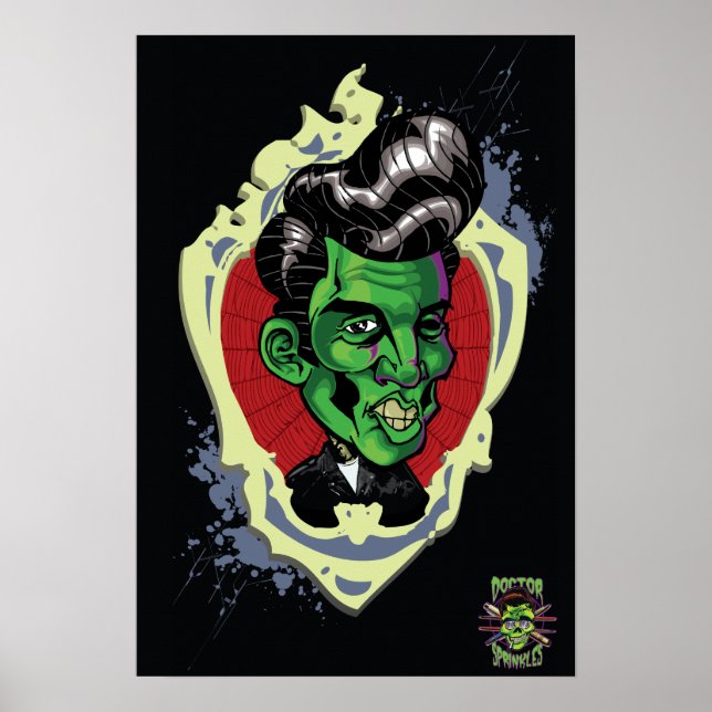 Dr Sprinkles Monster Poster (Framsidan)