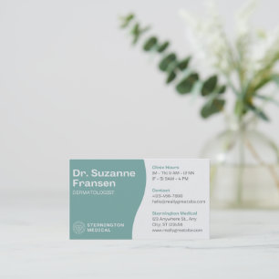 Dr. Suzanne Fransen Dermatolog Beställningskort Tidsbeställning Kort