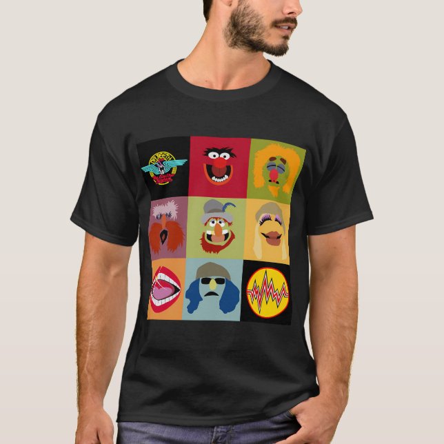 Dr. Teeth and the Electric Mayhem ft Lips T Shirt (Framsida)