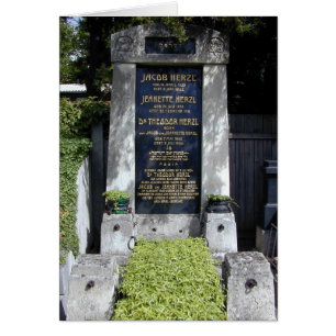 Dr Theodor Herzl Hälsningskort