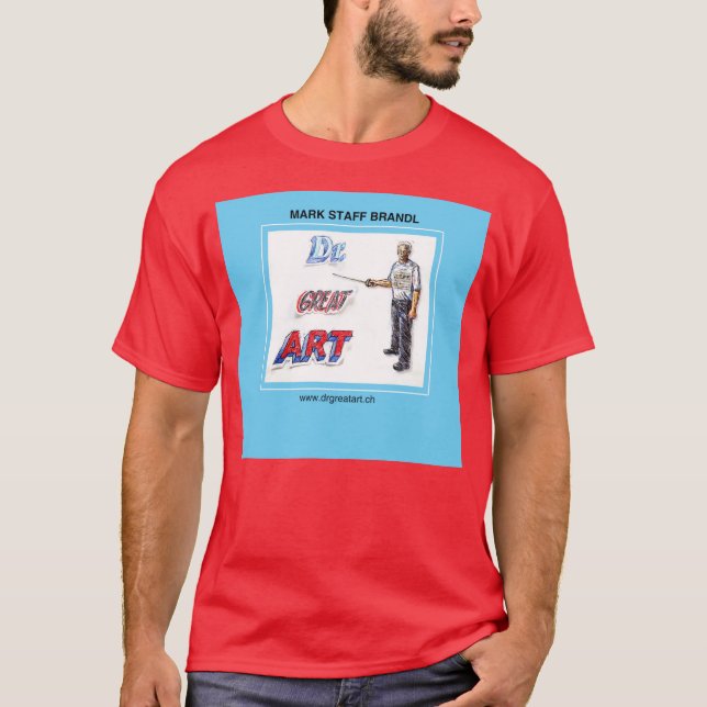 Dr Underbar Art Logotyp T Shirt (Framsida)