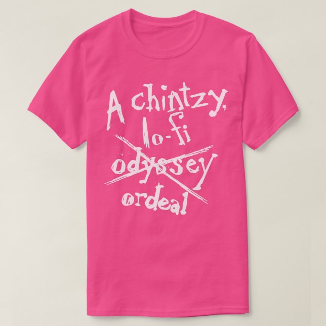 Dr VonFiend A chintzy lofi ordeal TShirt T Shirt (Design framsida)