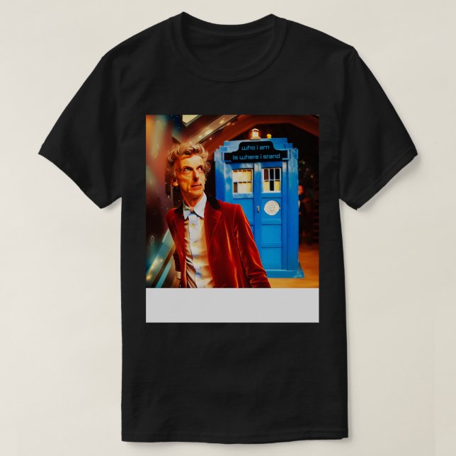 Dr WHO 1 T Shirt (Design framsida)