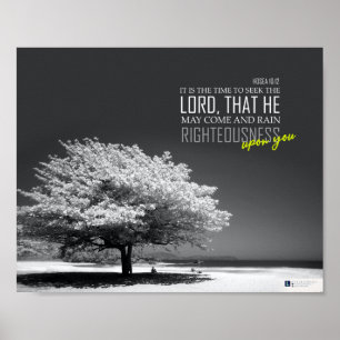 Dra åt dig (Hosea 10:12) Poster