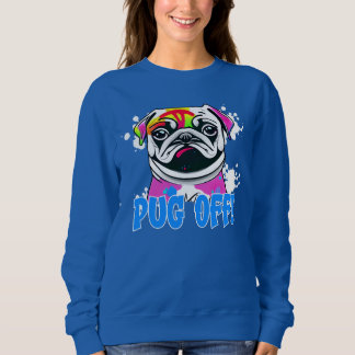 Dra av! Pug Graffiti Spray Paint T Shirt