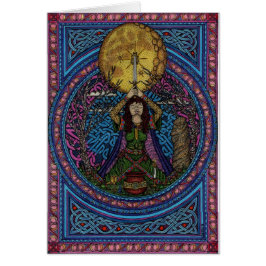 dra besegra månen, hedgewitchrb hälsningskort