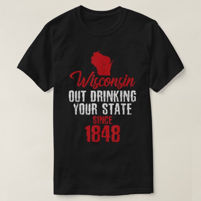 Dra ditt tillstånd sedan 1848 t shirt (Design framsida)