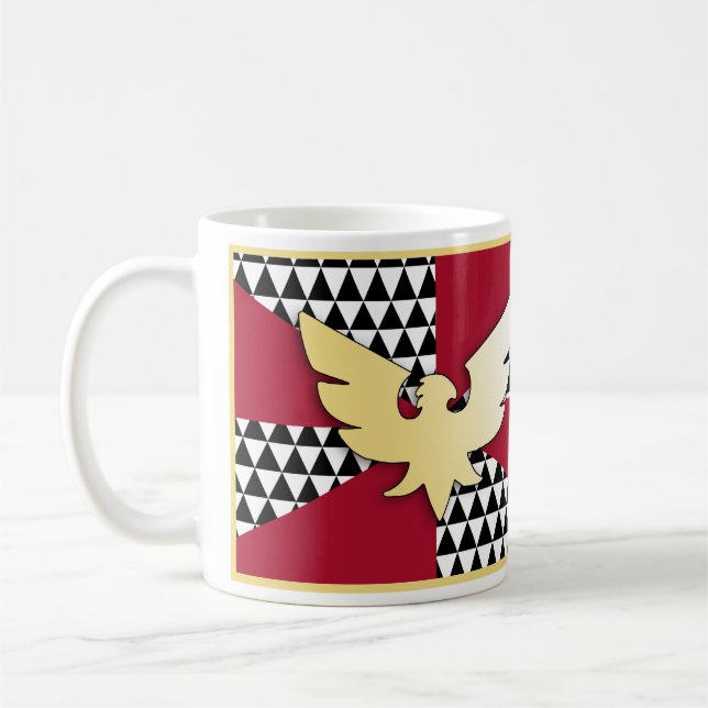 Dra Drag Pride Flagga Kaffemugg (Vänster)
