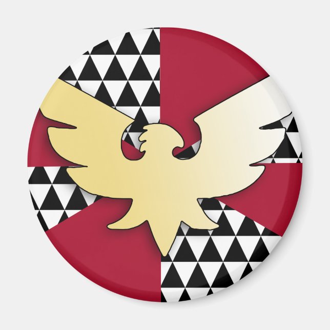 Dra Drag Pride Flagga Magnet (Framsidan)